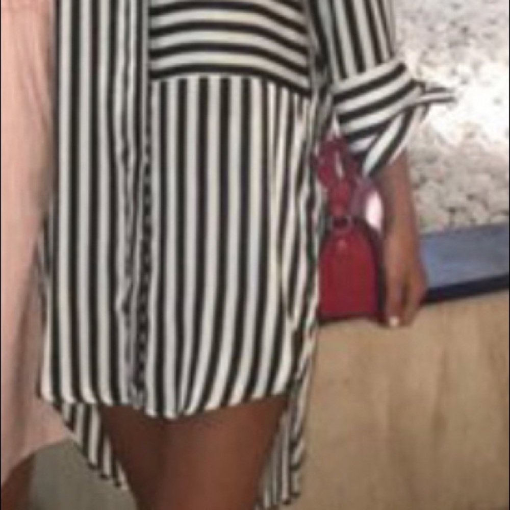 Striped Shirt Dress 🦓